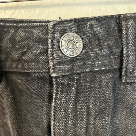 NWT, BDG Urban Outfitters Black Denim Y2K Mini Skirt, Size Medium - Picture 2 of 6